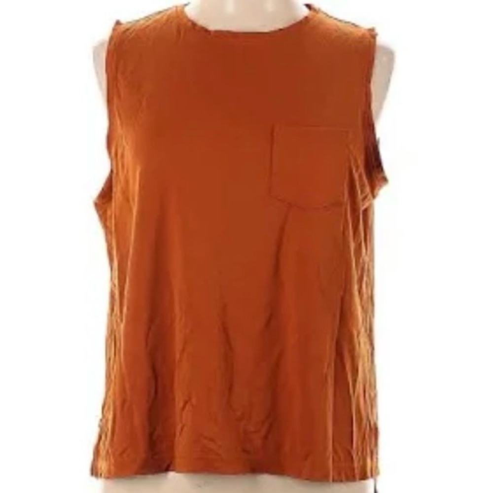 A New Day Tank Top with Pocket.